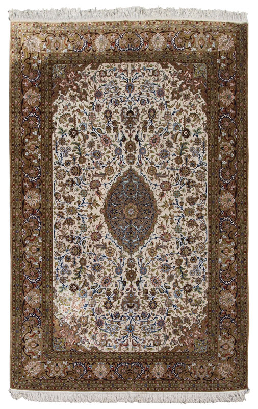 MODERN INDO PERSIAN HAND KNOTTED 146f64