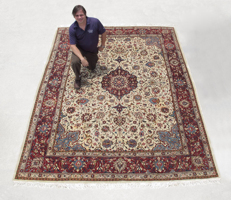 MODERN PERSIAN TABRIZ HAND KNOTTED 14702b