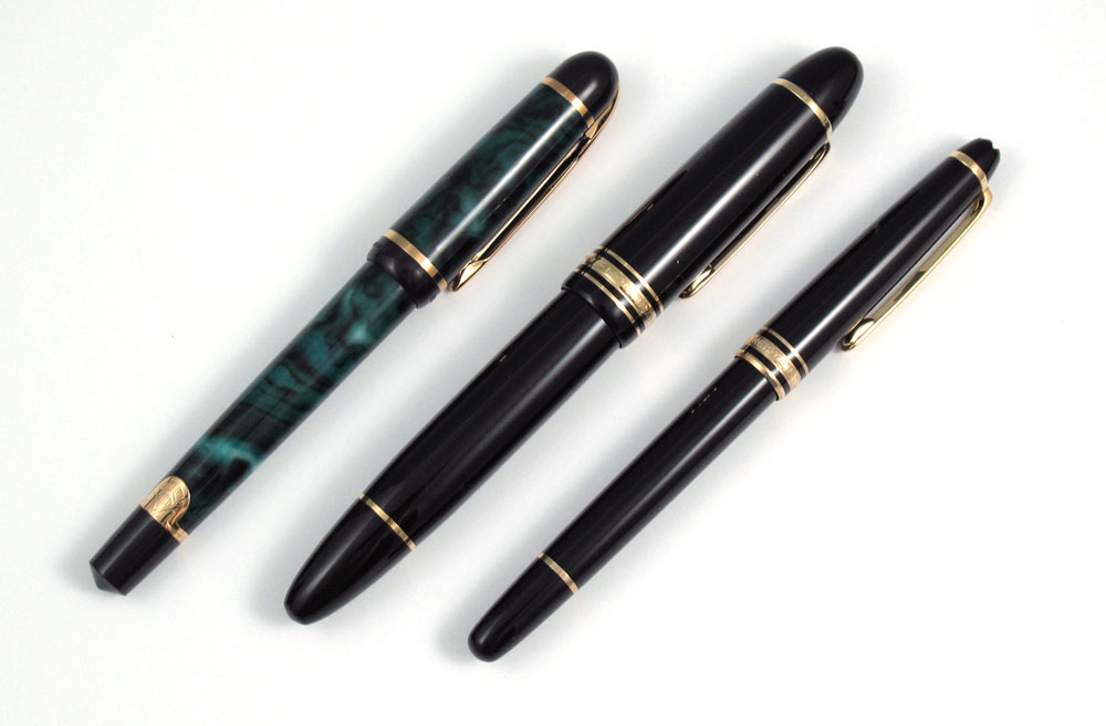 WATERMAN AND MONT BLANC PEN SETS: To