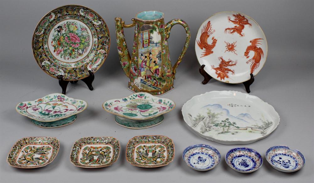 GROUP OF TWENTY THREE CHINESE PAINTED 147131