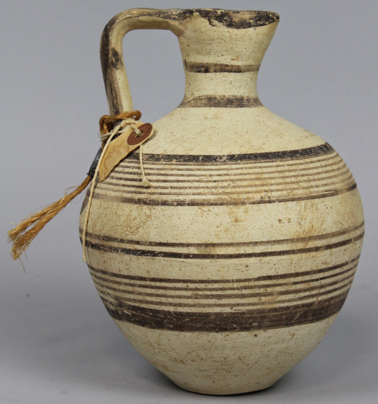 CYPRIOT POTTERY JUG PROBABLY CIRCA 147150