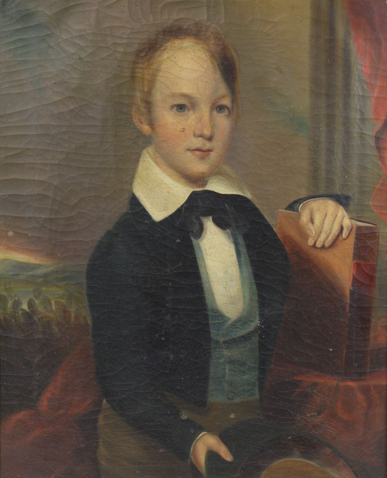AMERICAN (19TH CENTURY) YOUNG BOY