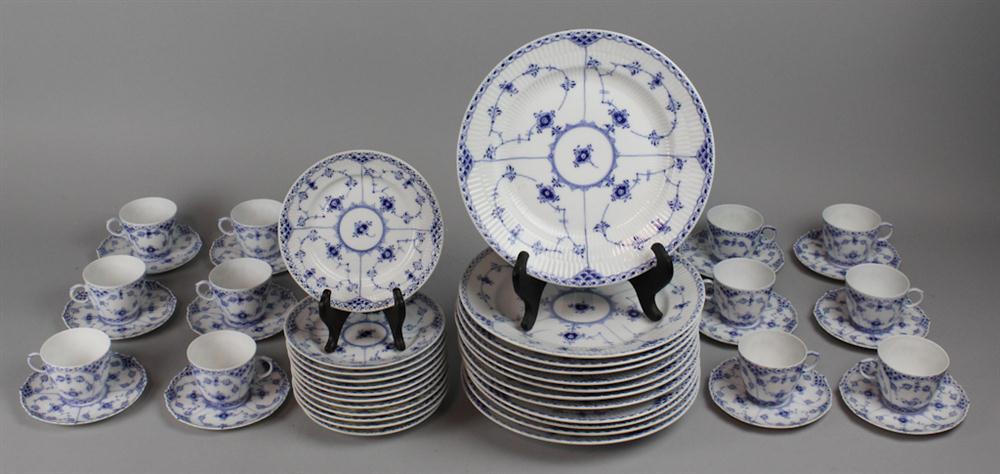 ROYAL COPENHAGEN 'BLUE LACE FLUTED''