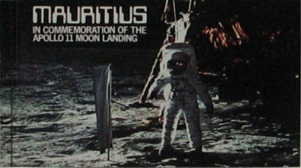 Four (4) Mauritius Apollo 11 Moon