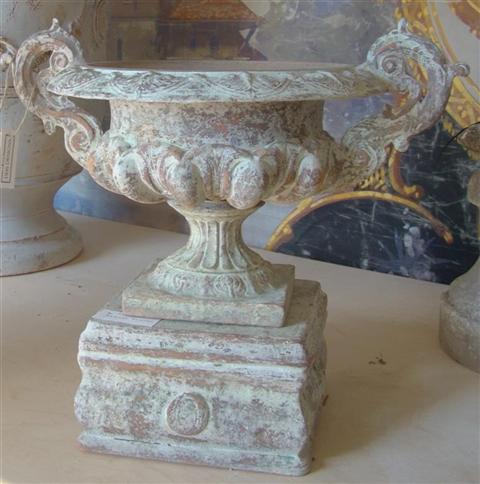 A PAIR OF FRENCH ANDUZE CUPS WITH MATCHING