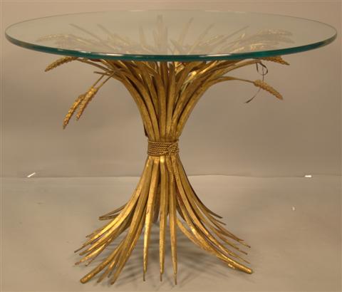 CONTINENTAL WHEAT SHEAF TABLE tole