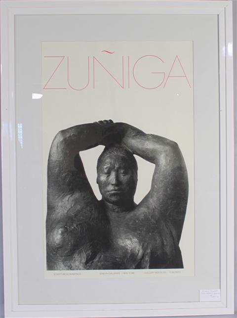 ZUNIGA EXHIBITION POSTER 38 1/2