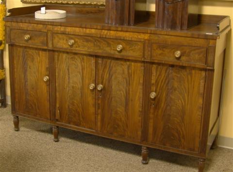 AMERICAN CLASSICAL MAHOGANY SIDEBOARD 145213