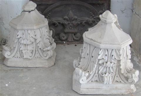 PAIR OF CLASSICAL STYLE CARVED 145319