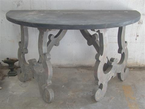 ITALIAN BAROQUE STYLE STAINED WOOD