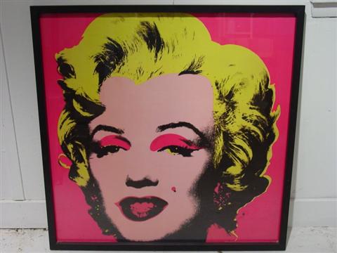 FRAMED POSTER: MARILYN MONROE AFTER