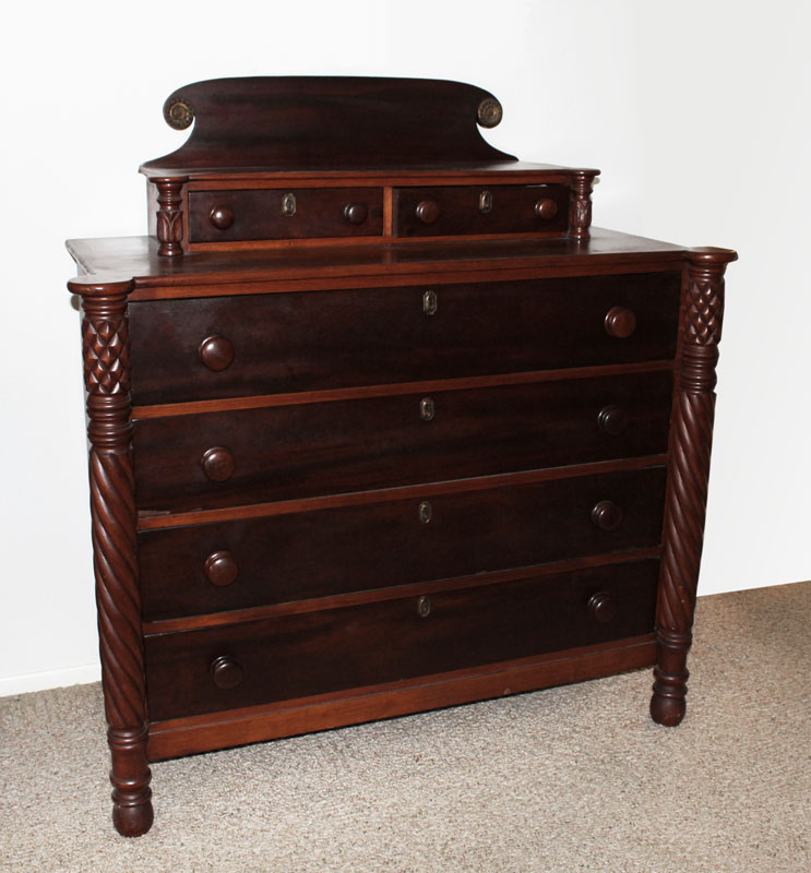 AMERICAN EMPIRE FEDERAL STYLE CHEST  14542d