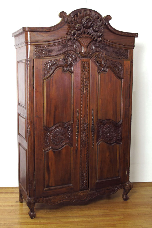 PROFUSELY CARVED ARMOIRE Floral 145459