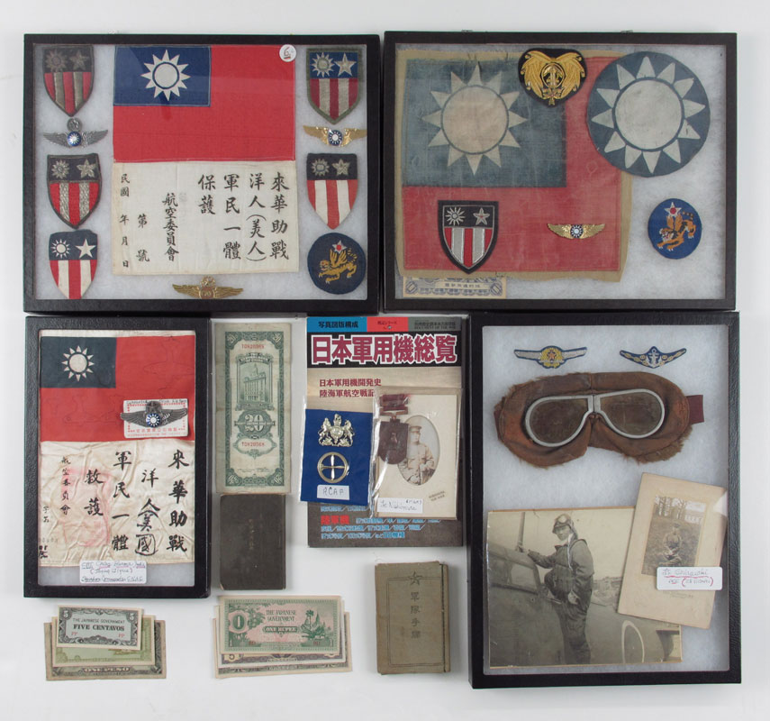 COLLECTION WWII FLYING TIGER AVIATION