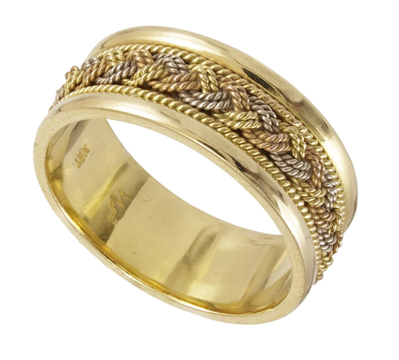 18K WEDDING BAND 18K yellow gold 14548c