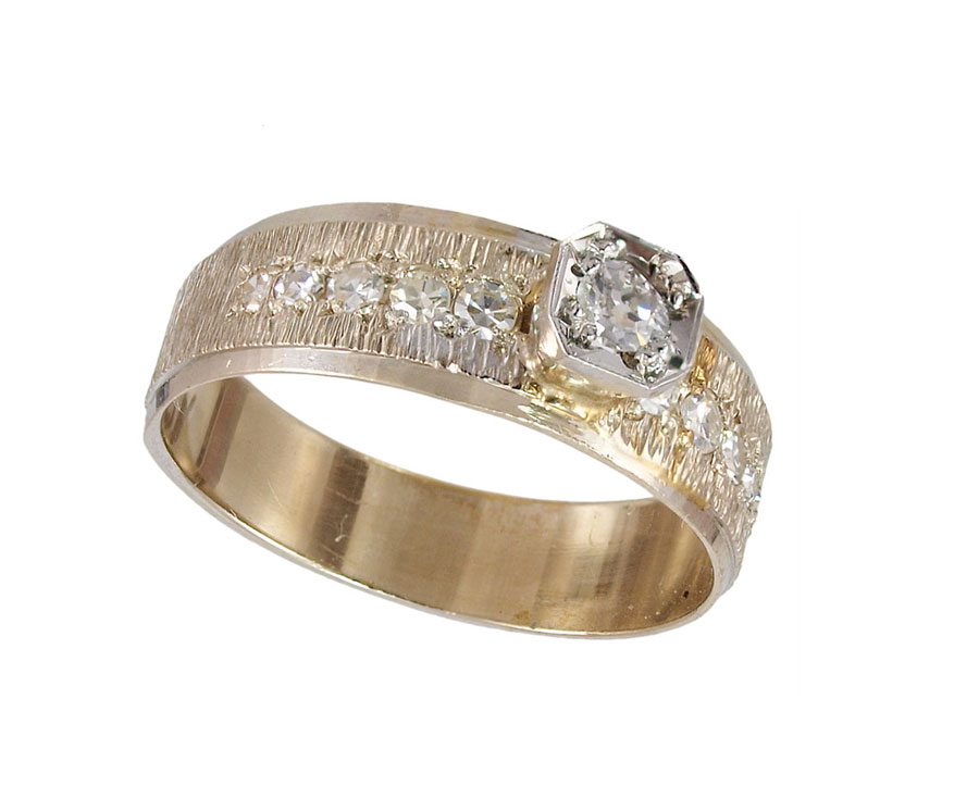 14K .25 CTW DIAMOND RING / WEDDING