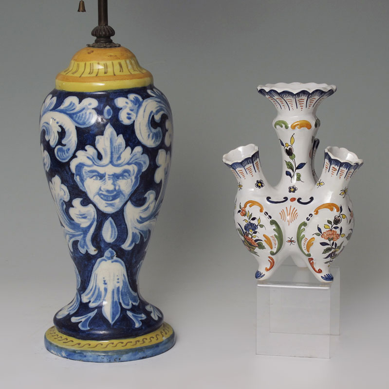 2 PIECE FRENCH FAIENCE To include 145528