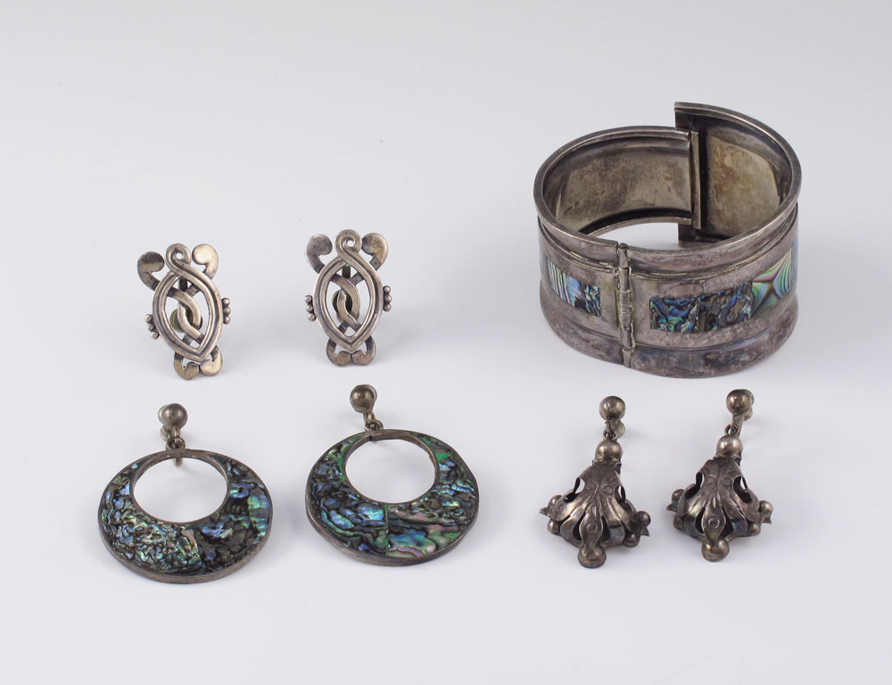 MEXICAN STERLING JEWELRY COLLECTION: