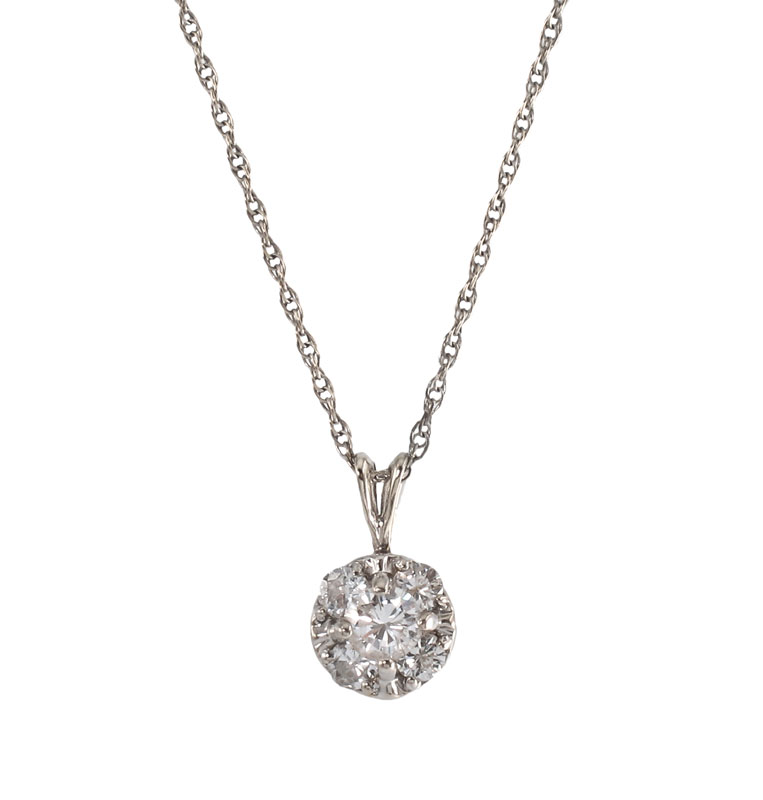 A WEAR IT DAILY DIAMOND NECKLACE  145617