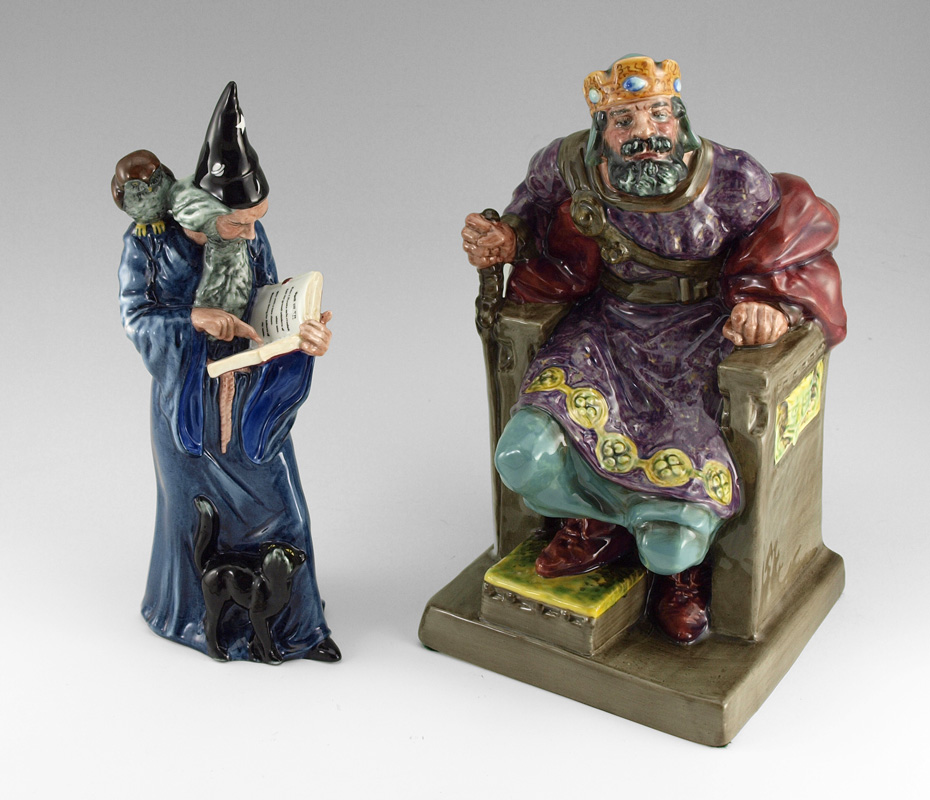 2 ROYAL DOULTON FIGURINES: 1) ''The