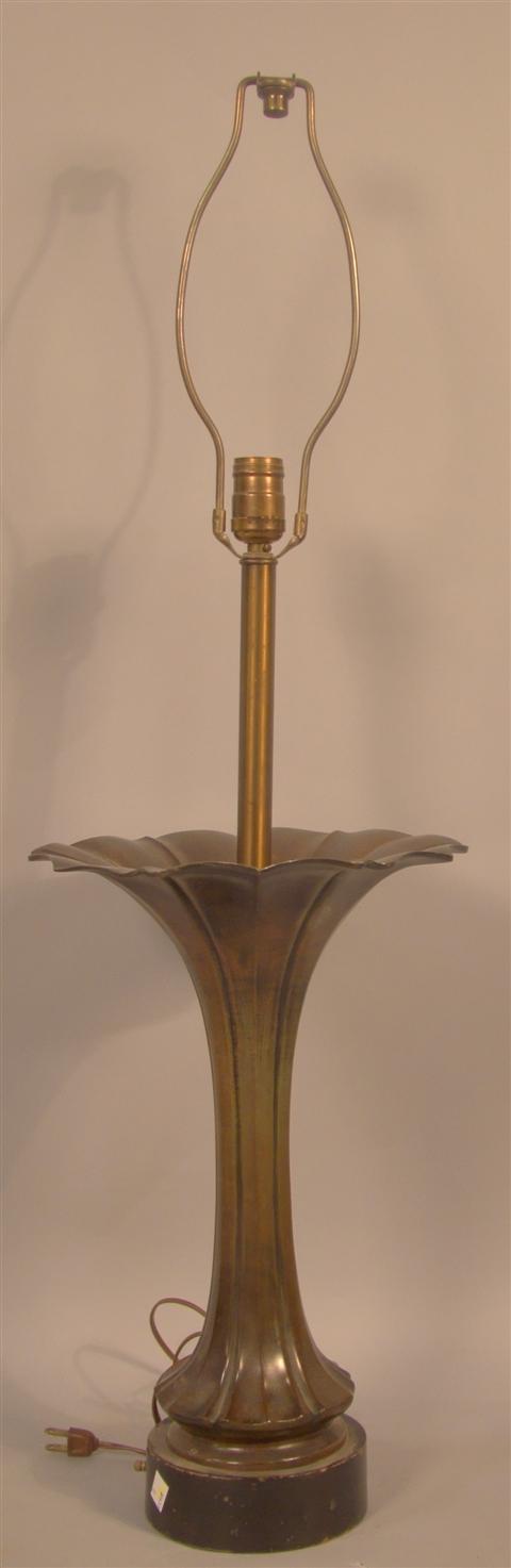 JAPANESE BRONZE TRUMPET FORM VASE 145773