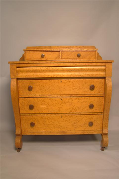 AMERICAN EMPIRE BIRDS EYE MAPLE CHEST