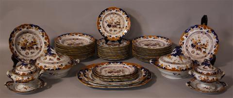 ENGLISH IRONSTONE ''CHUSAN'' PATTERN