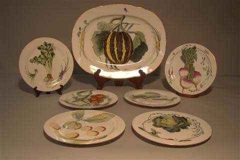 SIX CHELSEA HOUSE DECORATIVE PLATES