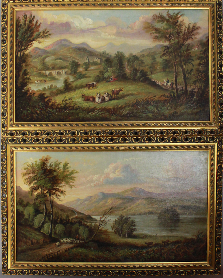 AN AUBUSSON PASTORAL TAPESTRY 18TH