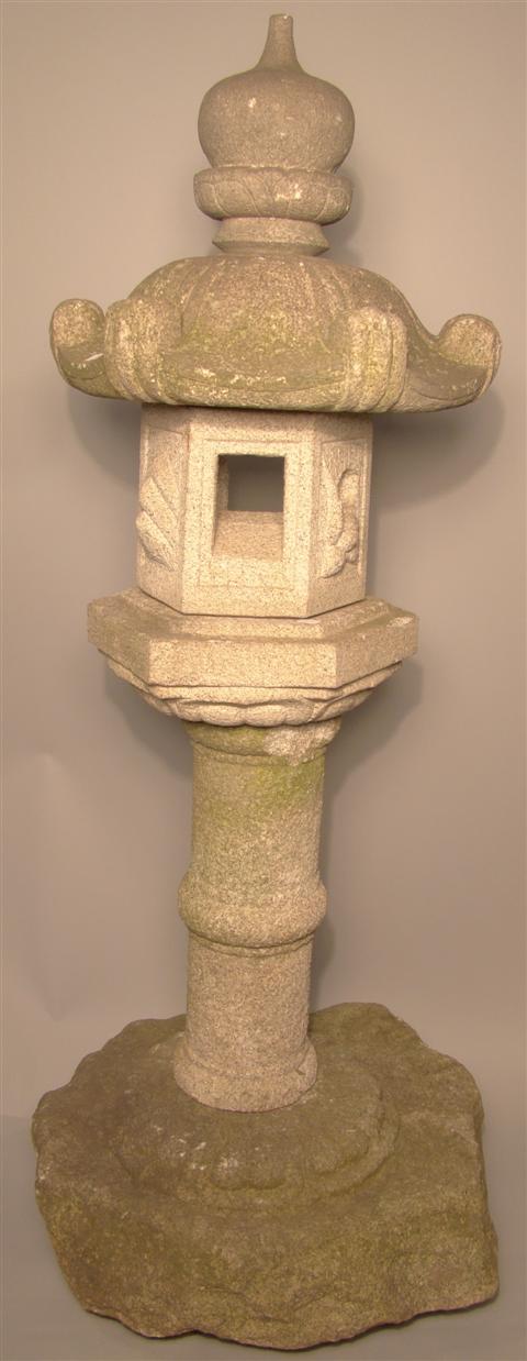 JAPANESE STONE LANTERN in the traditional