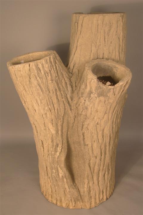 CAST STONE FAUX BOIS PLANTER the 145903