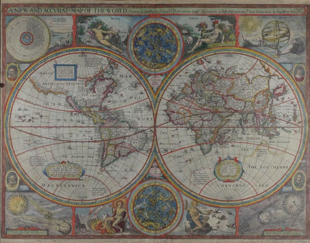 JOHN SPEED A NEW AND ACCURATE MAP 1459b8