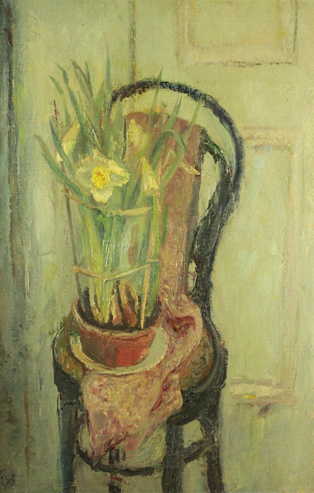 MARGARET THOMAS (BRITISH 1916-) DAFFODILS