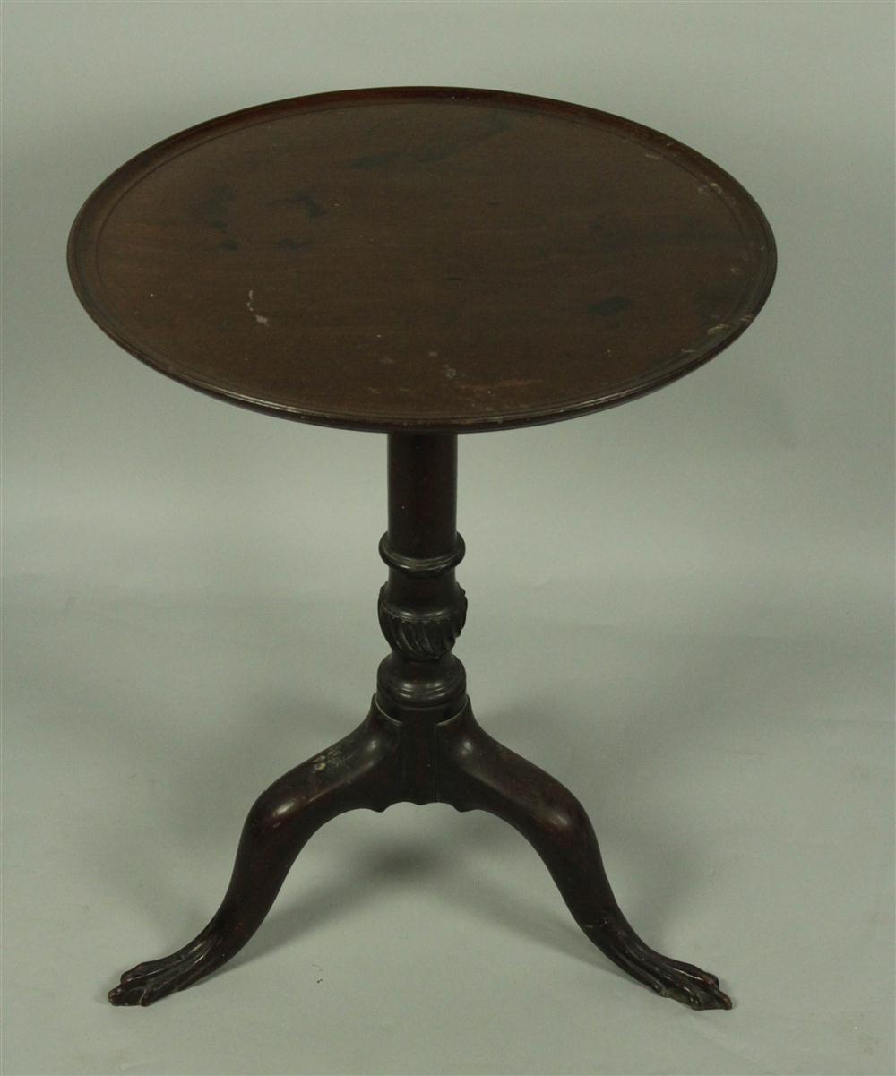 AMERICAN PINE DEMILUNE TABLE PROBABLY