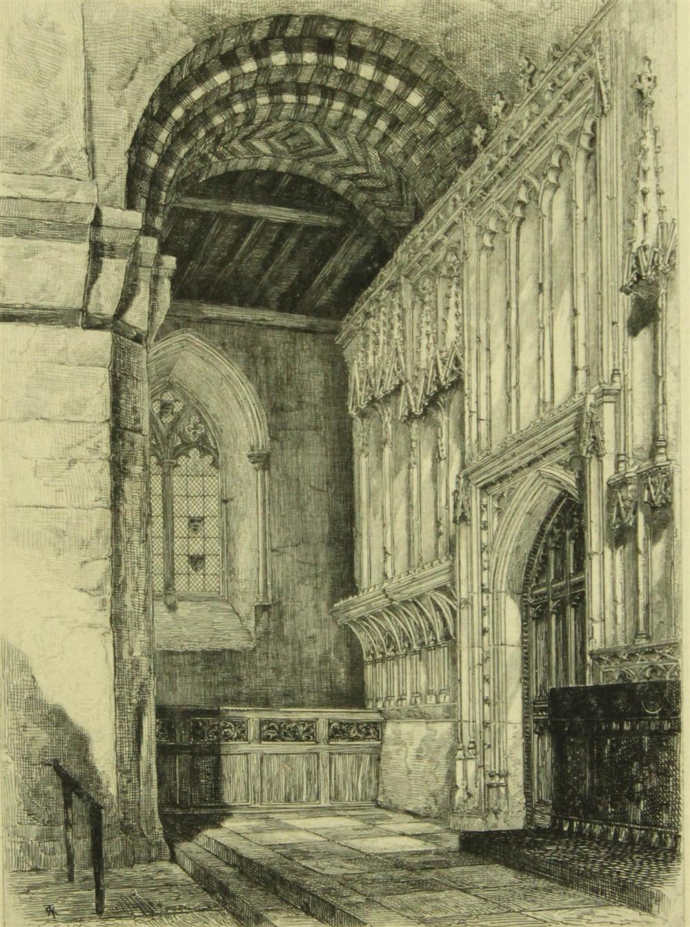 R. KENT THOMAS ST. CUTHBERT'S SCREEN