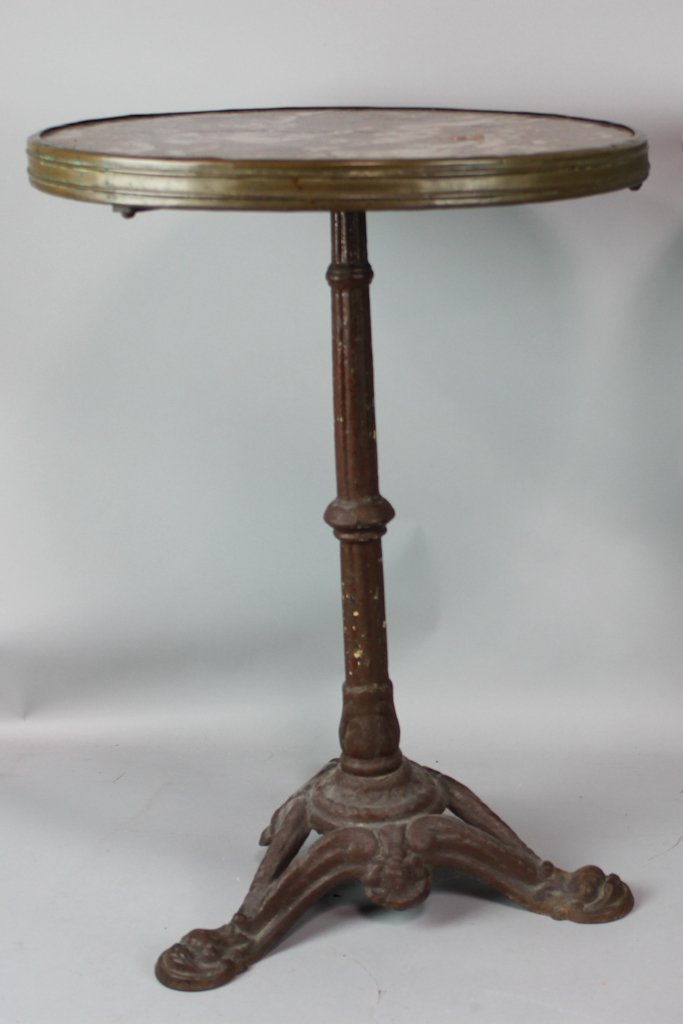 CONTINENTAL CAST IRON MARBLE TOP 148214