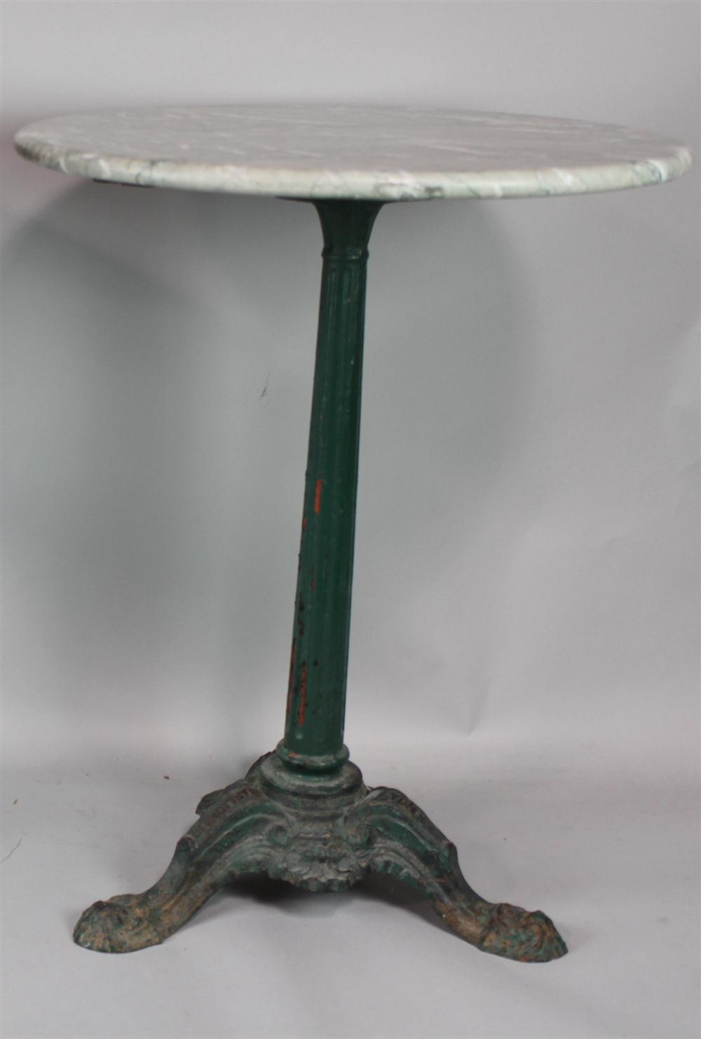 CONTINENTAL CAST IRON MARBLE TOP 148215