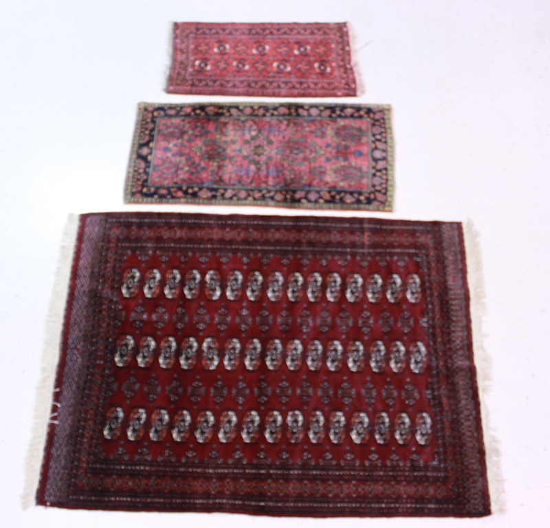 THREE ORIENTAL RUGS INCLUDING TWO 148292