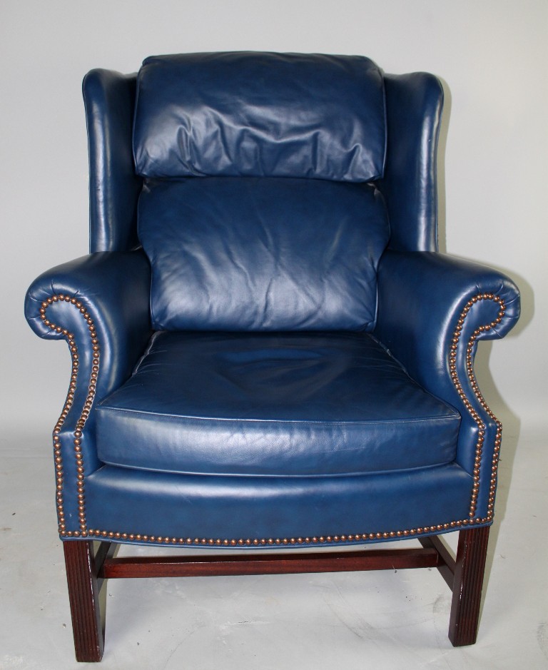 GEORGE III STYLE MAHOGANY BLUE 148320