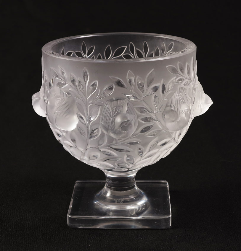 LALIQUE ELISABETH VASE Frosted 148454