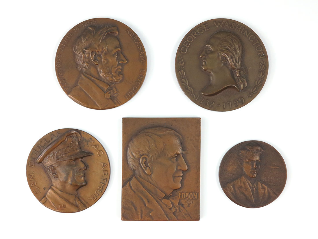 5 MEDALLIC ART CO. COMMEMORATIVE