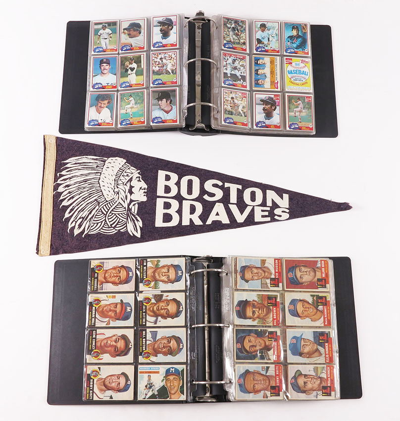 COLLECTION OF VINTAGE BOSTON BRAVES