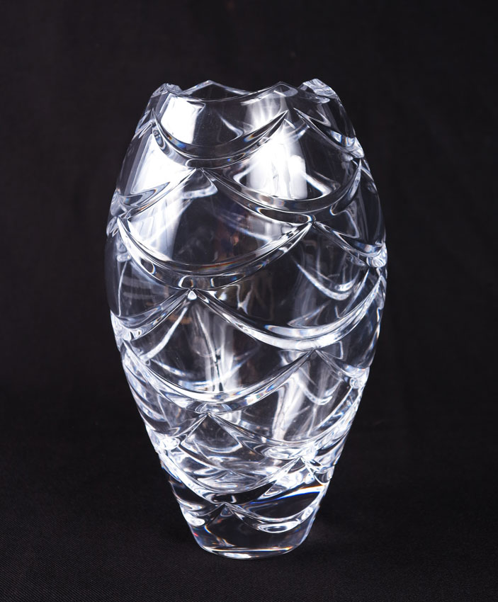 FABERGE PINE CONE CRYSTAL VASE  148536