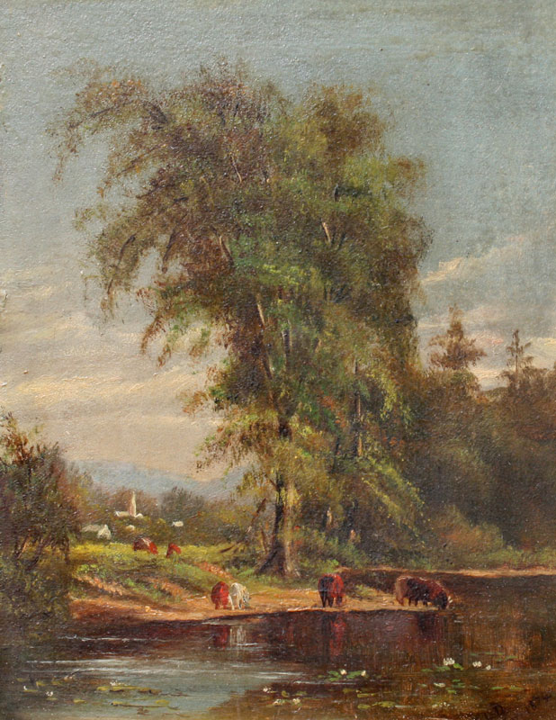 19TH CENTURY COUNTRY LANDSCAPE