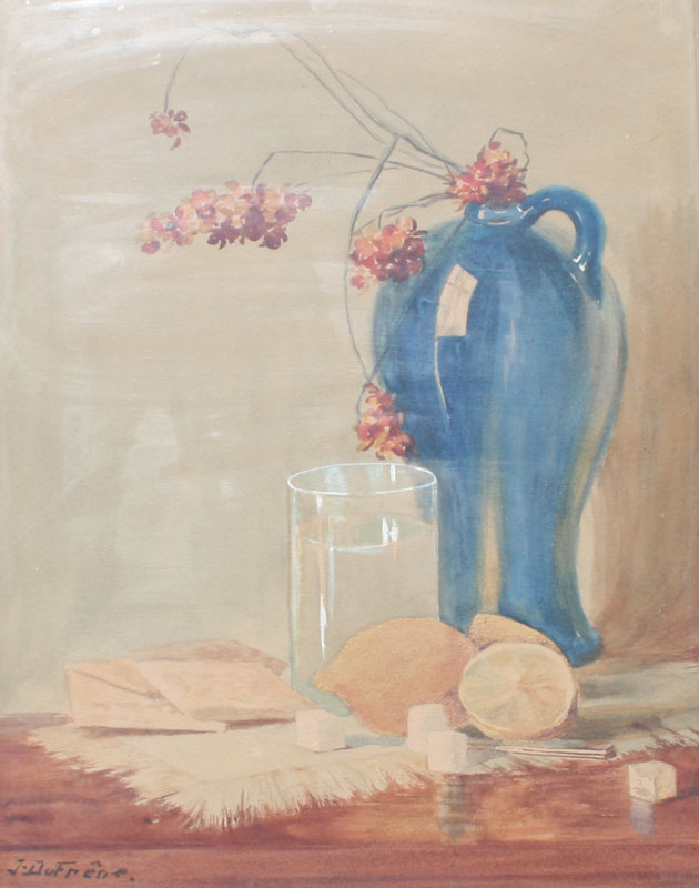 EXCEPTIONAL PERIOD STILL LIFE SIGNED