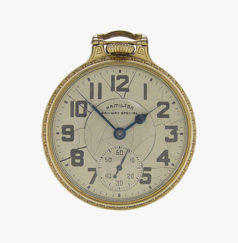 HAMILTON RAILWAY SPECIAL POCKET WATCH: