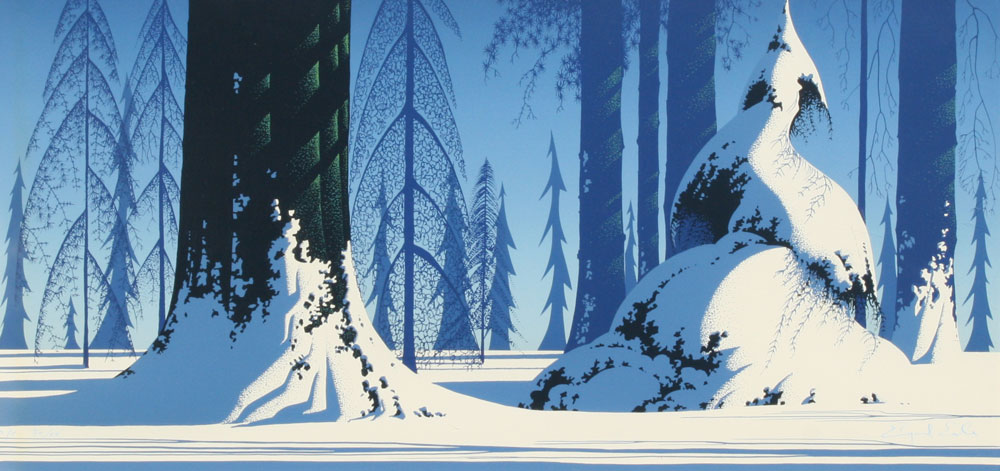 EARLE Eyvind (American 1916-2000): Winter