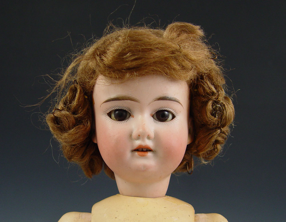 ANTIQUE GERMAN BISQUE HEAD DOLL  148655