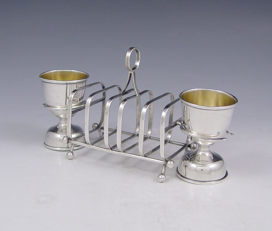 STERLING SILVER TOAST STAND AND 148690