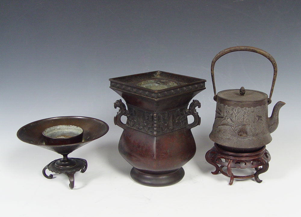 3 PIECE GROUP JAPANESE BRONZE  148689